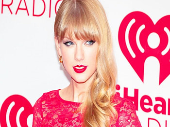 Taylor Swif, pink, model, dress, beauty HD wallpaper