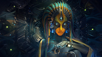 Art, Digital Art, Cyborg, Female, Woman HD wallpaper