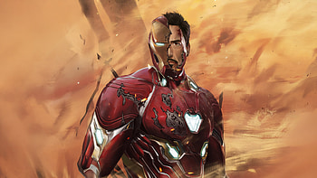 Beast Iron Man, iron-man, superheroes, artwork, digital-art, deviantart HD wallpaper