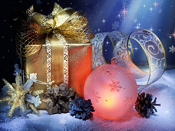 Holidays, New Year, Christmas, Xmas HD wallpaper