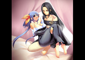 TestamentxDIzzy, Testament, Dizzy, Guilty gear, Anime, Couple, Videogames HD wallpaper