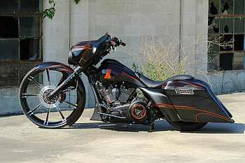 Customized Street Glide, Harley-Davidson Glide HD wallpaper