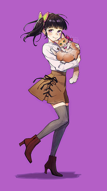 Kanao Tsuyuri, Tanao Tsuyuri, Anime, Kimetsu no Yaiba HD phone wallpaper