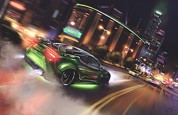 Drift Yo, drifting-cars, cars, artstation HD wallpaper