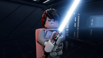 Lego Star Wars Saber by Ar4na, lego, Star Wars HD wallpaper