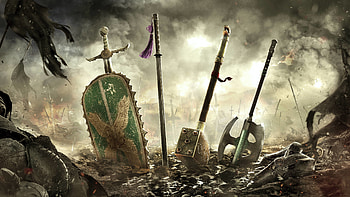 Weapons, swords and shields, For Honor, 2019 game HD wallpaper