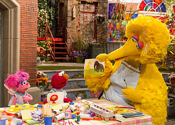 Sesame Street Animation, 50th anniversary, Celebration of goodness and humor, Beloved characters HD wallpaper