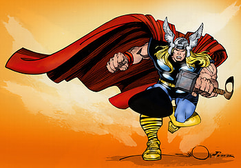 Mjolnir Rising — Thor Comic, Comic, Thor HD wallpaper