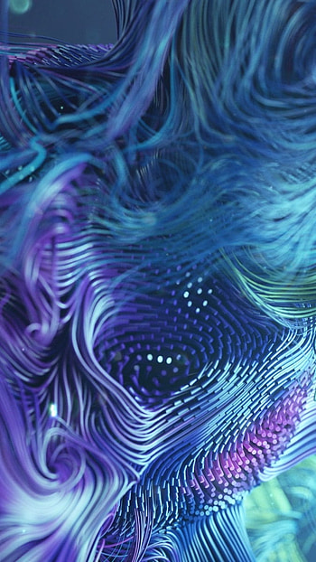 Abstract, Blue Theme, 4 k HD phone wallpaper