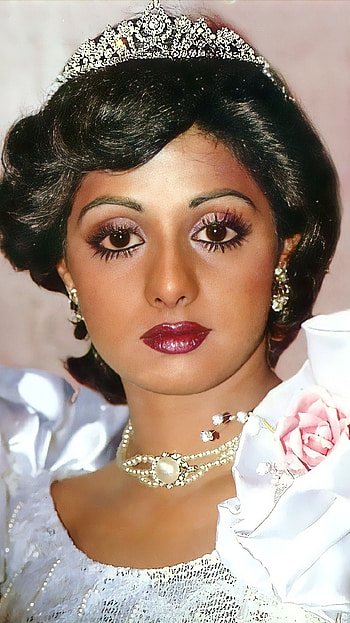 Sreedevi, bollywood actress, vintage HD phone wallpaper