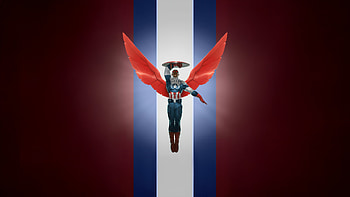 Sam Wilson Captain America, captain-america, superheroes, artwork, art, digital-art HD wallpaper