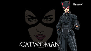 Catwoman's New Outfit, selina kyle, nexus, bruce wayne, cartoon, gotham city, fan art, , background, 1920x1080 only, anime, movie, batman, catwoman HD wallpaper