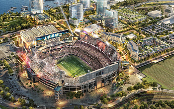 TIAA Bank Field, Jacksonville Jaguars stadium, NFL football, American sports HD wallpaper