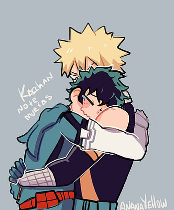 BakugouCuddlesForDeku, art, anime, bkdk HD phone wallpaper