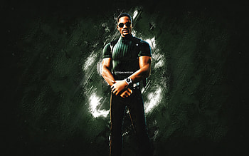 Fortnite Mike Lowrey Skin, Fortnite, main characters, gray stone background, Mike Lowrey, Fortnite skins, Mike Lowrey Skin, Mike Lowrey Fortnite, Fortnite characters HD wallpaper