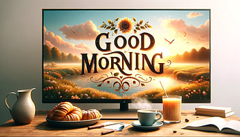 Good Morning Sunshine for, good morning HD wallpaper