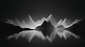 Earth Peaks — Mountain Reflection, earth, mountain, lake, landscape HD wallpaper