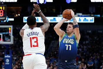 Paul George, Luka Doncic HD wallpaper