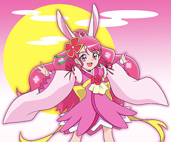 Nodoka Hanadera, Nodoka Hanadera, Cure Grace, Anime, Healin' Good PreCure HD wallpaper
