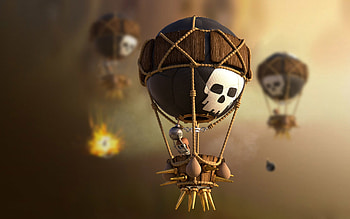 Clash Of Clans Balloons HD wallpaper