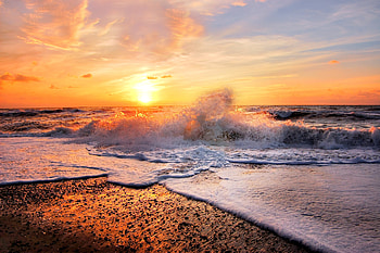 High Waves, waves, nature, ocean HD wallpaper