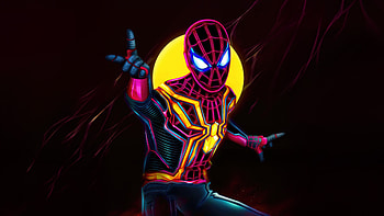 The Spectacular Peter Parker, spiderman, superheroes, artwork, artist, digital-art, dark HD wallpaper