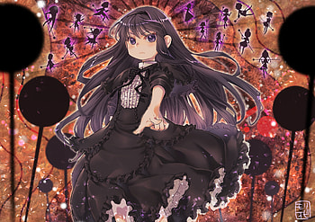 Homura Akemi, Homura Akemi, Anime, Puella Magi Madoka Magica HD wallpaper