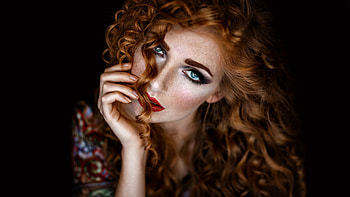 ღ, Style, Girl, Makeup, Look HD wallpaper