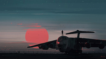 Stay, artist, artwork, digital-art, artstation, planes HD wallpaper