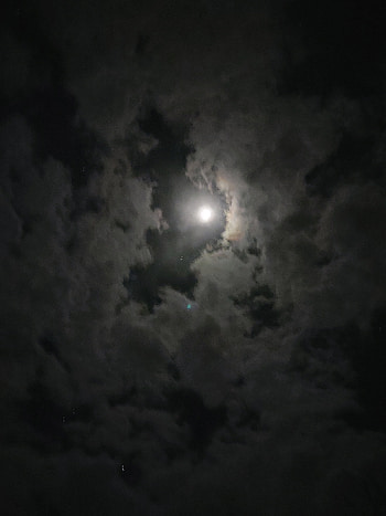 Goodnight Moon, cloud, sky HD phone wallpaper