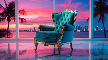 Antique Furniture Elegance, interior design HD wallpaper