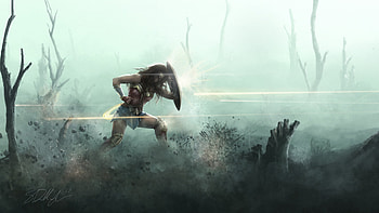 Wonder Woman Artwork 2018, wonder-woman, artwork, digital-art HD wallpaper