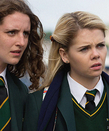 Derry Girls Netflix show, Vibrant characters, Northern Ireland, Unique setting HD phone wallpaper