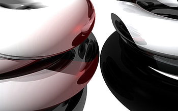 Abstract, Reflection, Shine, Brilliance, Metal, Oval HD wallpaper