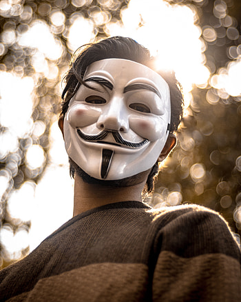 Miscellanea, Miscellaneous, Mask, Human, Person, Anonymous, Face HD phone wallpaper