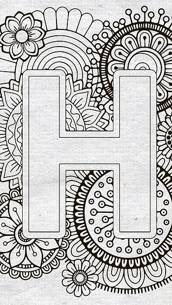H Name, Drawing HD phone wallpaper