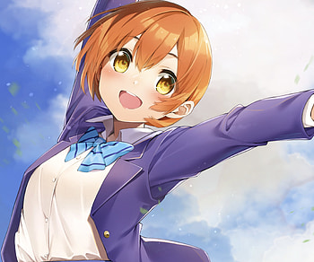 Rin Hoshizora, Rin Hoshizora, Anime, Love Live! HD wallpaper