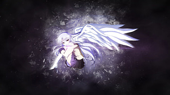 Angel Beats!, Kanade Tachibana, Anime , Background HD wallpaper