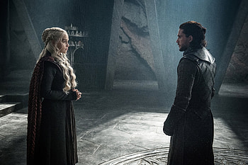 Jon Snow And Daenerys Targaryen, jon-snow, game-of-thrones-season-7, game-of-thrones, tv-shows, daenerys-targaryen HD wallpaper