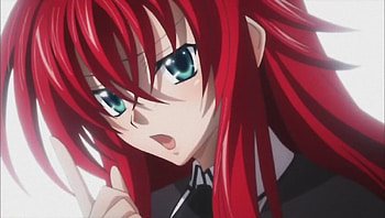 Rias Gremory, cute, girl, anime, pretty HD wallpaper