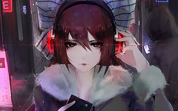 Aoi Ogata, anime-girl, anime, artist, artwork, digital-art HD wallpaper
