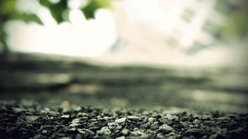 Nature, Stones, Pebble, Blur, Grey HD wallpaper