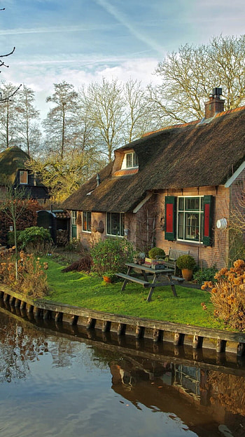 Giethoorn Netherlands, Village with no roads, Album on Imgur HD phone wallpaper