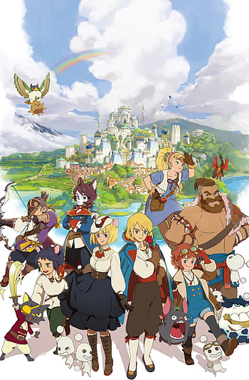 Ni no Kuni: Cross Worlds, s, Kunitip, Art collection HD phone wallpaper