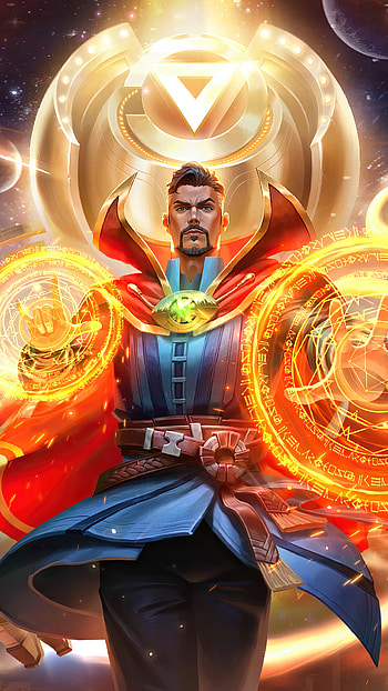 Doctor Strange , Marvel universe, Master of mystic arts, Magical hero HD phone wallpaper