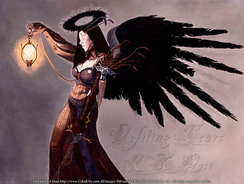 Defiling Tears, winged, search, light, tears, angel HD wallpaper
