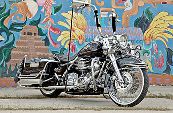 1999-Harley-Davidson-Road-King, Chrome, , Bike, 1999 HD wallpaper