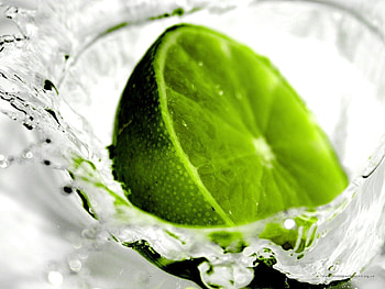 Fruits, Water, Food, Lime HD wallpaper
