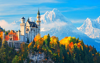 Neuschwanstein Castle , Germany's fairytale castle, Historical architecture, Fanpop HD wallpaper