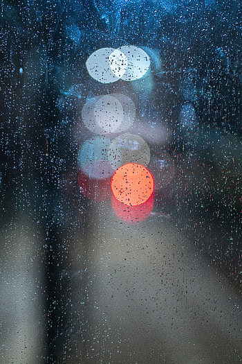 Drops, Macro, Wet, Glass, Bokeh, Boquet HD phone wallpaper